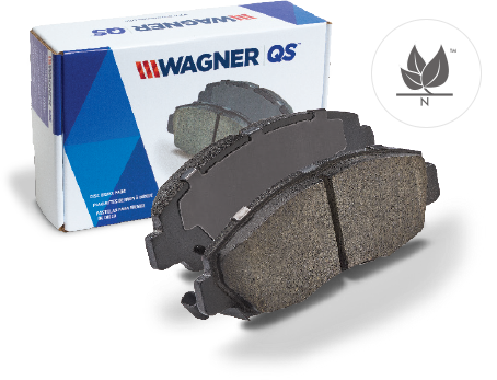 vista del paquete de pastillas de freno Quickstop Wagner